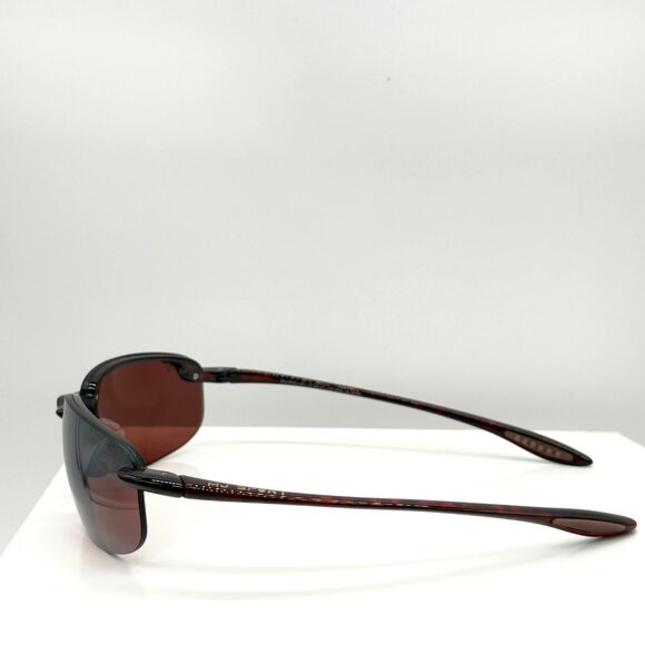 New Maui Jim Ho'Okipa Sunglasses Tortoise Frame Rose Polarized Lens R407-10 Case - Picture 4 of 12